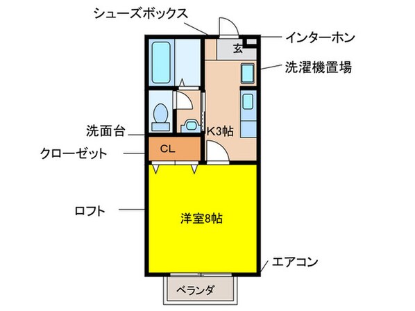 セジュール・エランの物件間取画像